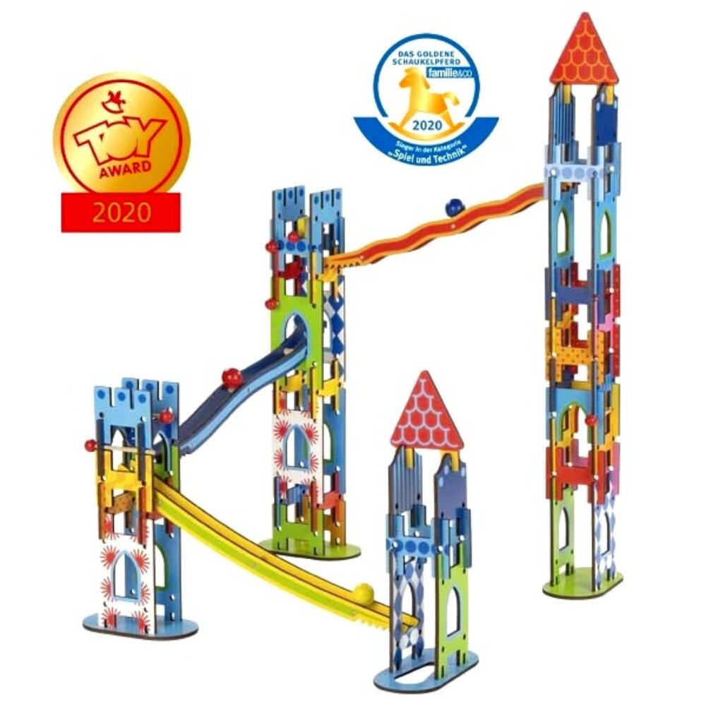 NWT Goki Toys Knight's Castle Ball Track